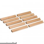 Yellow Mountain Imports Wooden Racks Scrabble Tiles Set of 10 natural B0792P9BQC